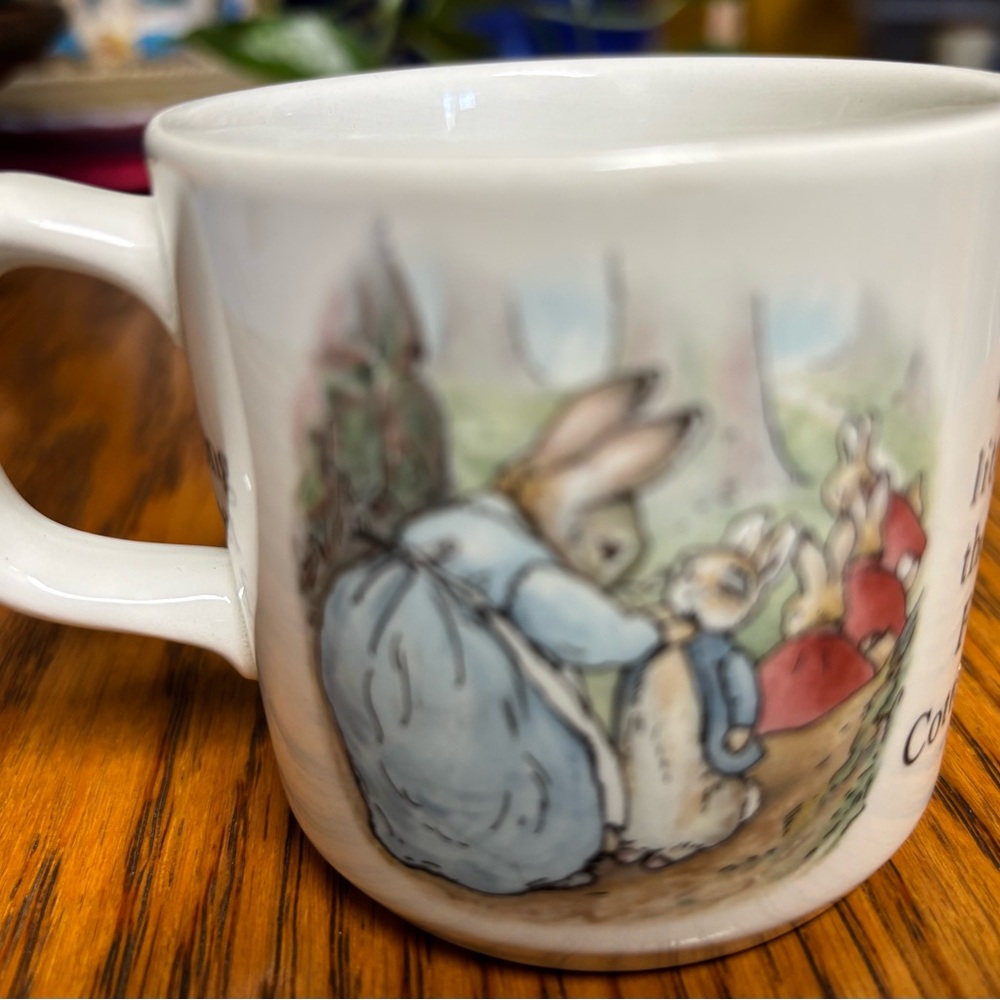 Wedgwood Storybook Mug with Blue and Red Accents